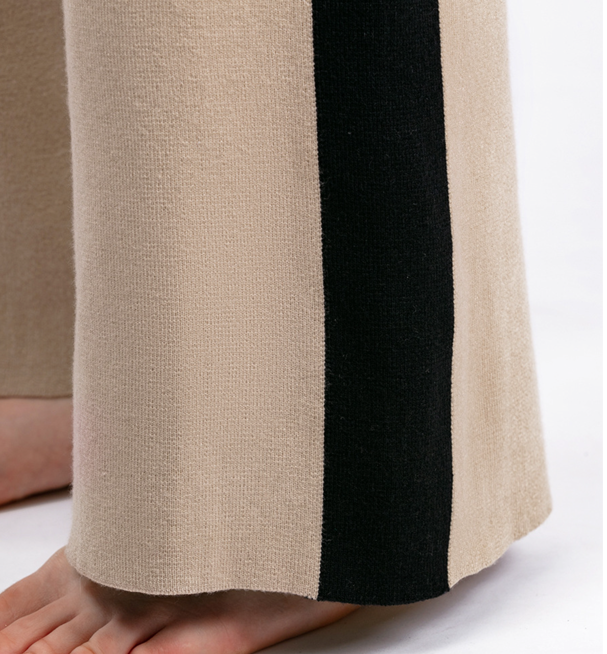 【即納】バイカラーラインリラックスセットアップ