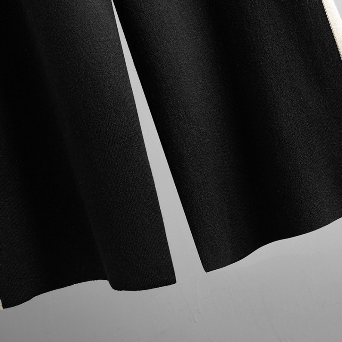 【即納】バイカラーラインリラックスセットアップ