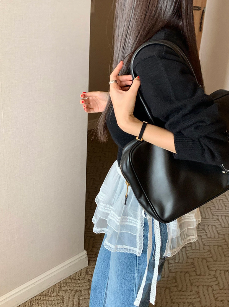 シアーレースティアードラップスカート