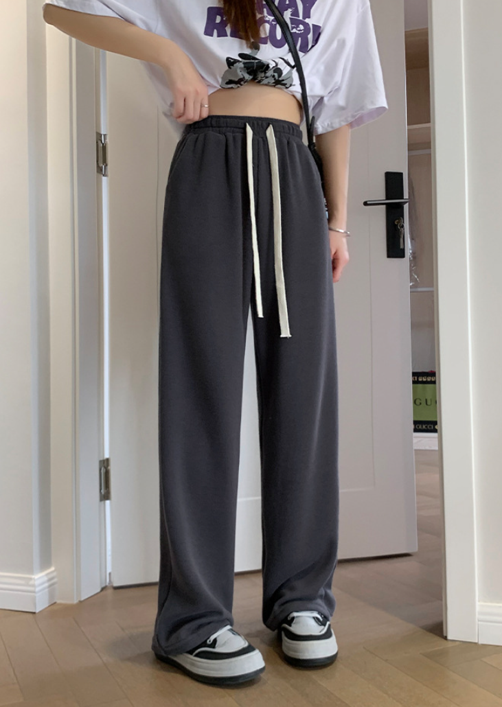 ストレートスウェットパンツ