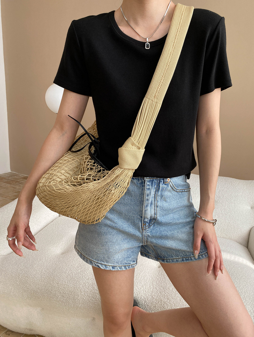 クルーネックベーシックT