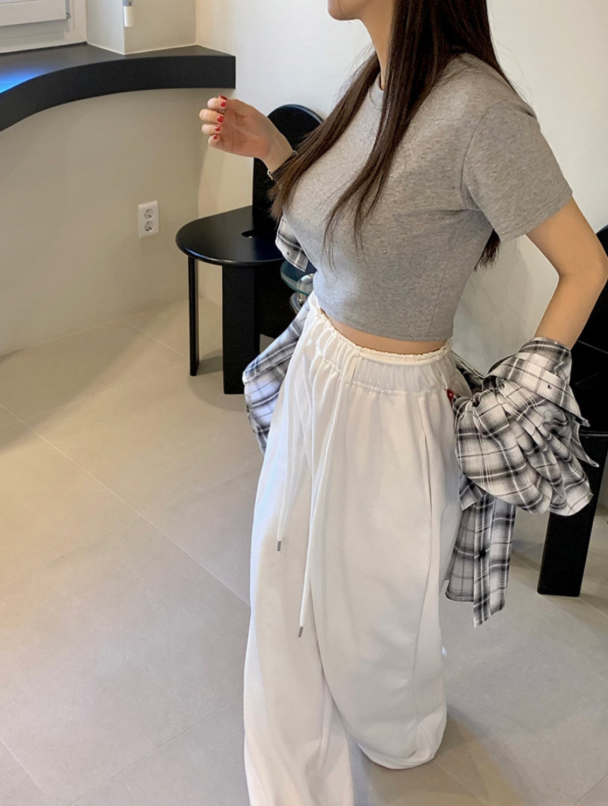 ドロストリラックススウェットパンツ