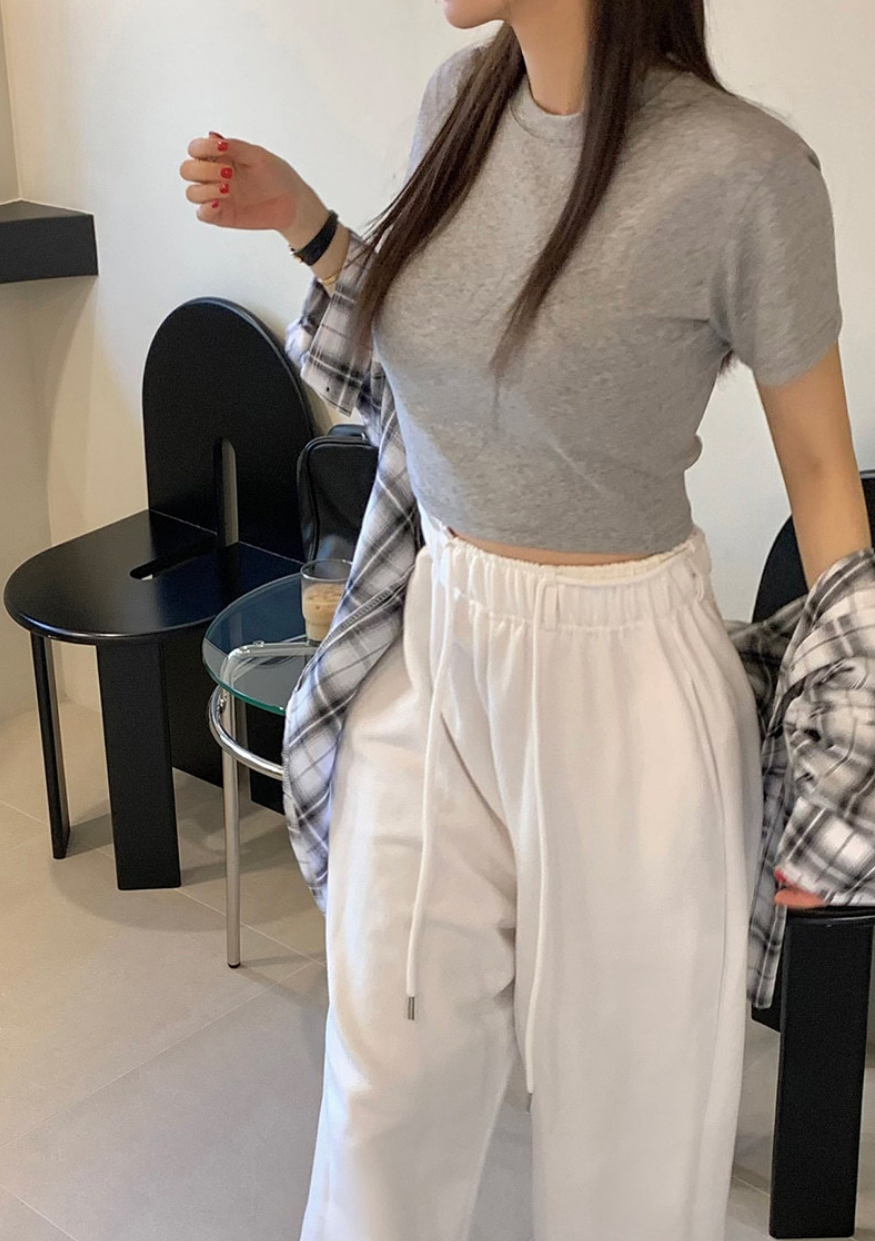 ドロストリラックススウェットパンツ