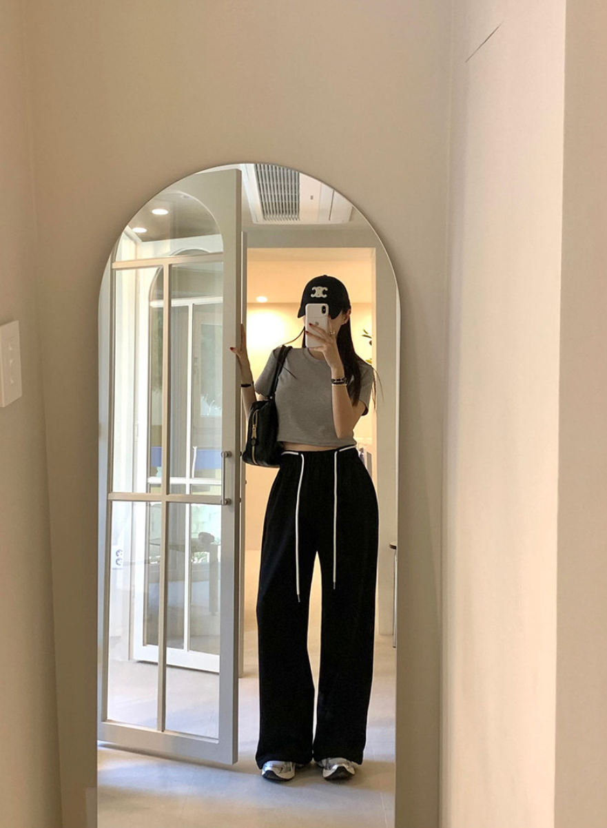 ドロストリラックススウェットパンツ