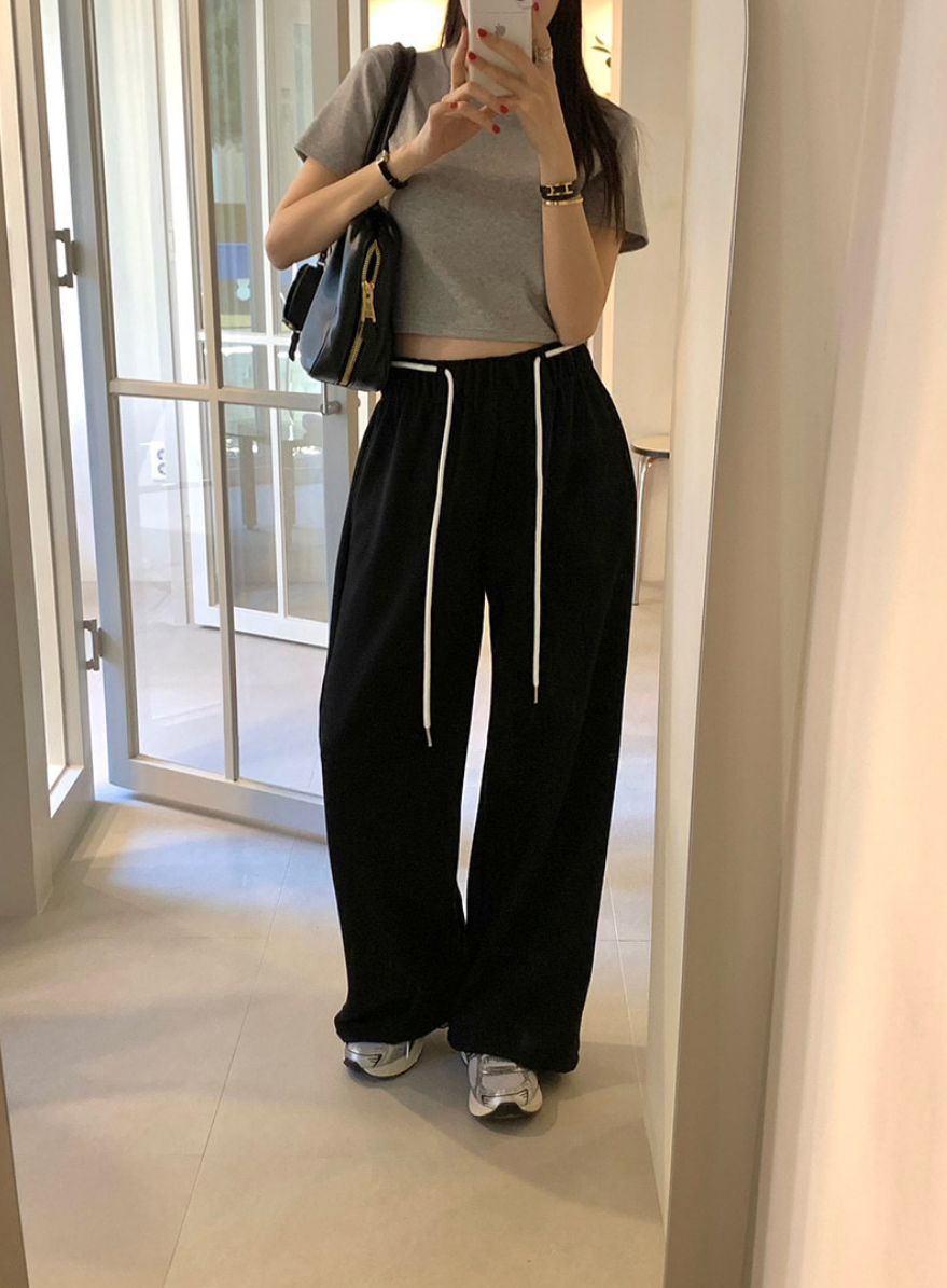 ドロストリラックススウェットパンツ