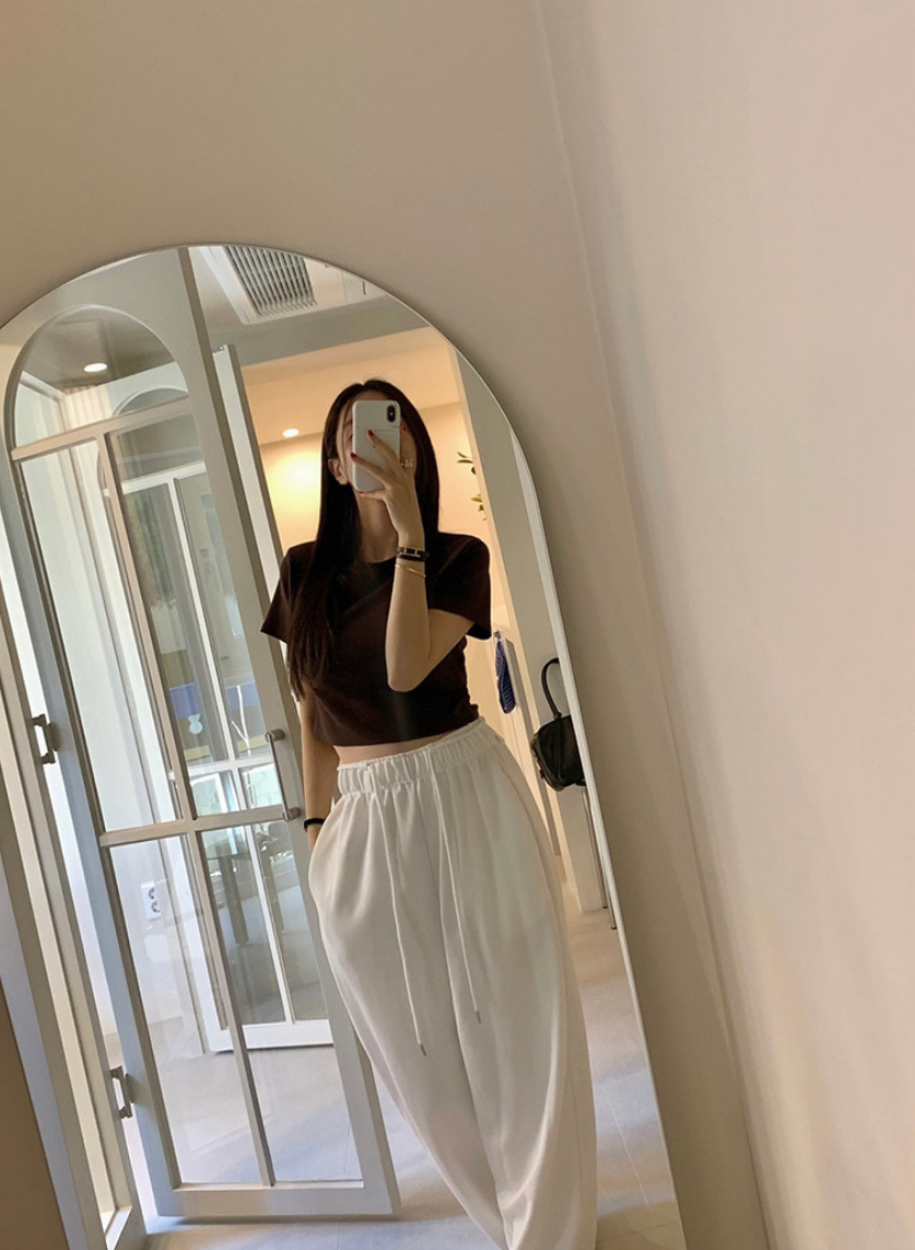 ドロストリラックススウェットパンツ