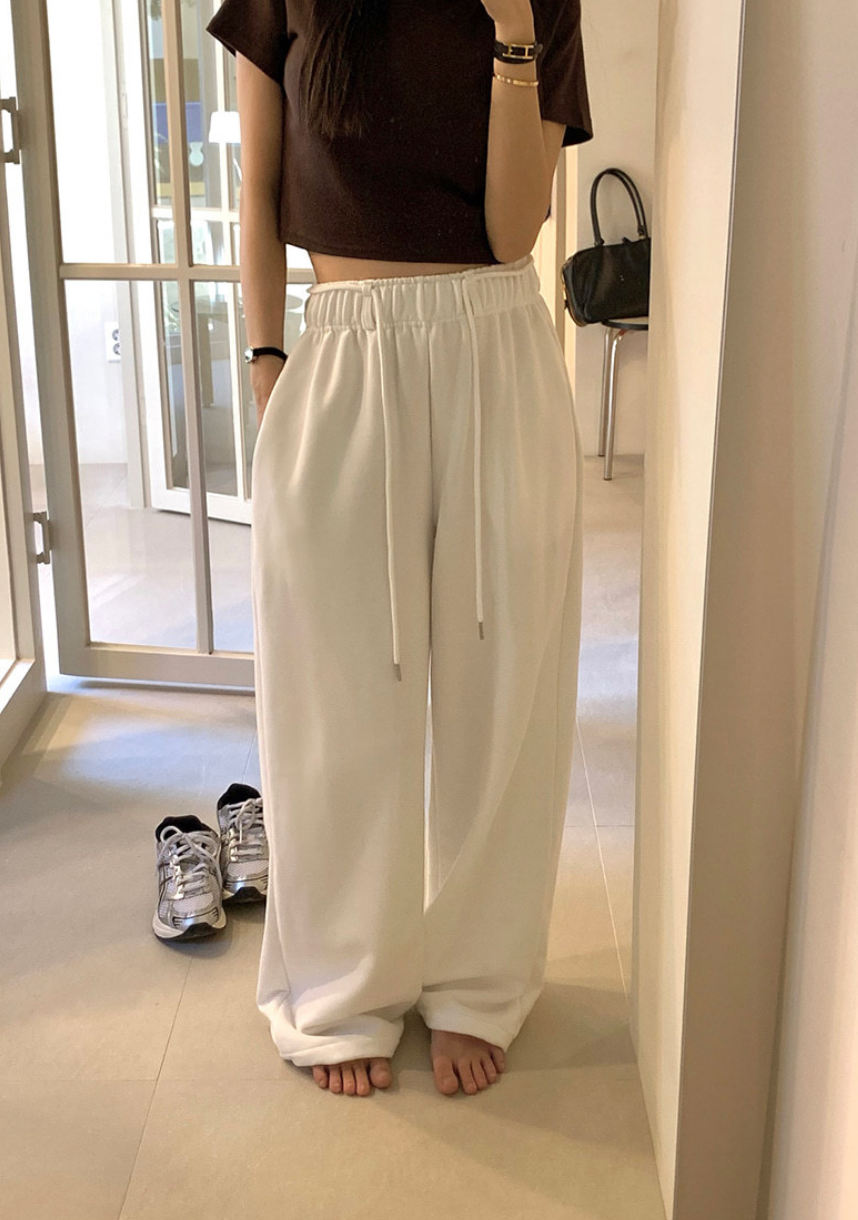 ドロストリラックススウェットパンツ