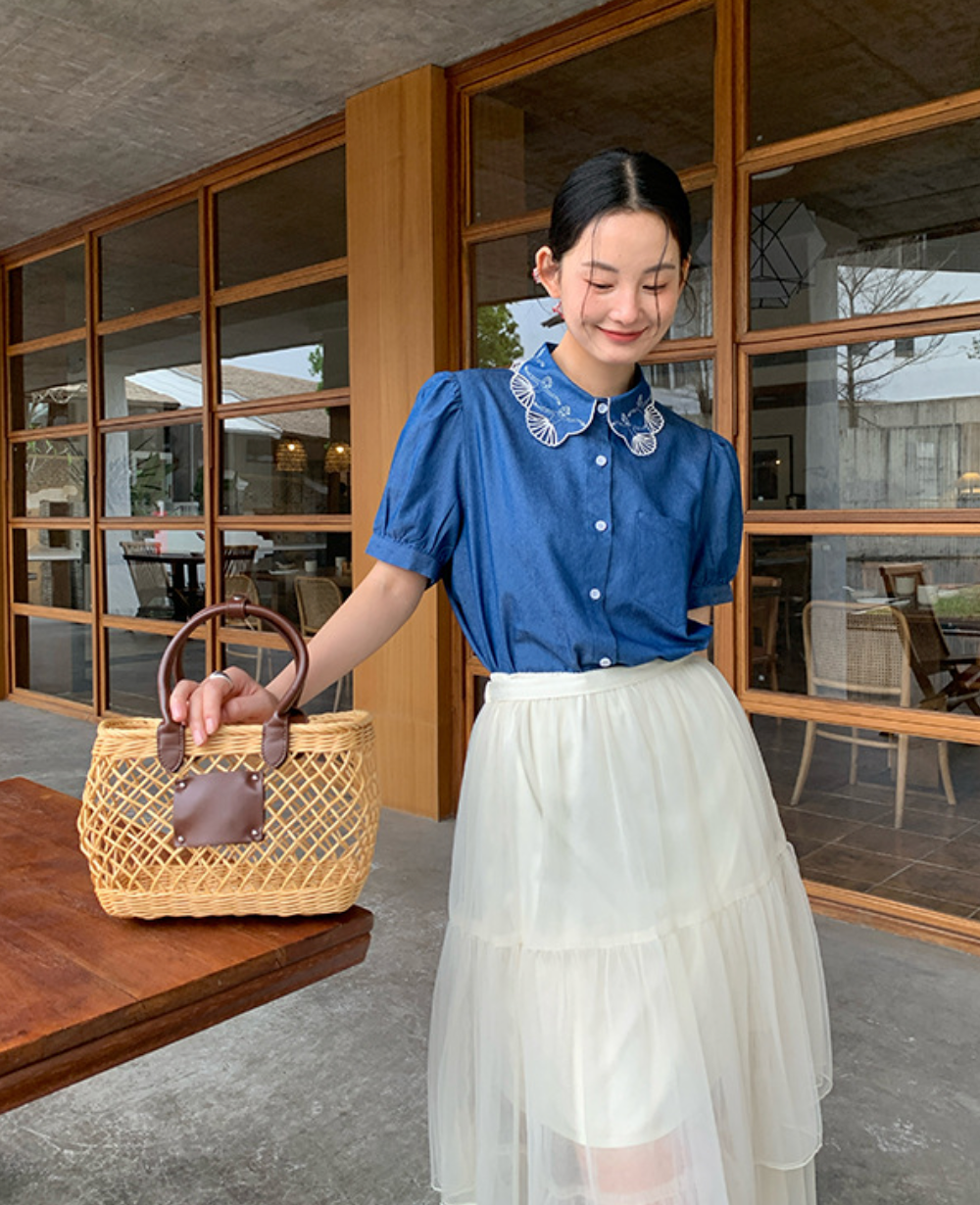 【5/16(金)~販売START】ティアードチュールロングスカート