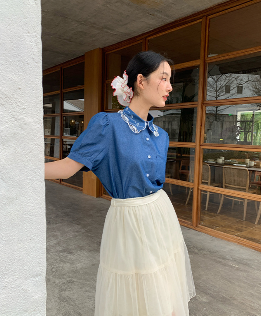 【5/16(金)~販売START】ティアードチュールロングスカート