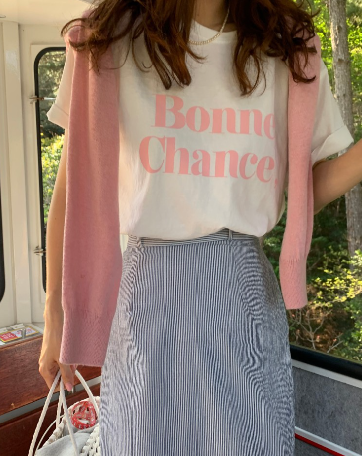 【一部即納】Bonne Chance ロゴTシャツ