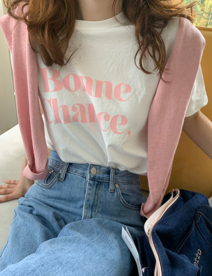 【一部即納】Bonne Chance ロゴTシャツ