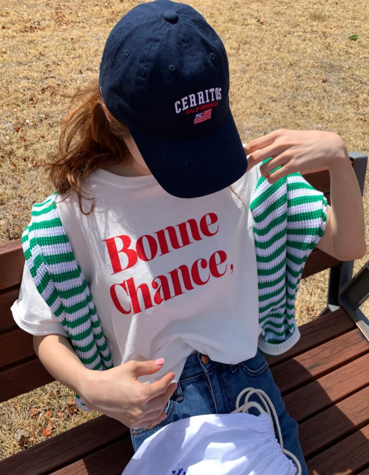 【一部即納】Bonne Chance ロゴTシャツ