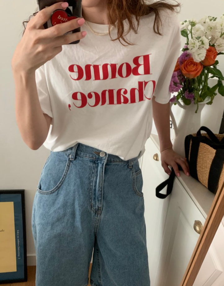 【一部即納】Bonne Chance ロゴTシャツ