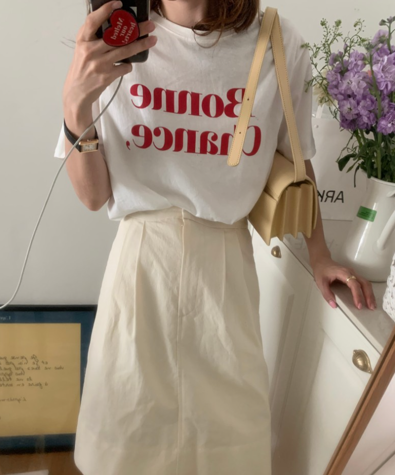 【一部即納】Bonne Chance ロゴTシャツ