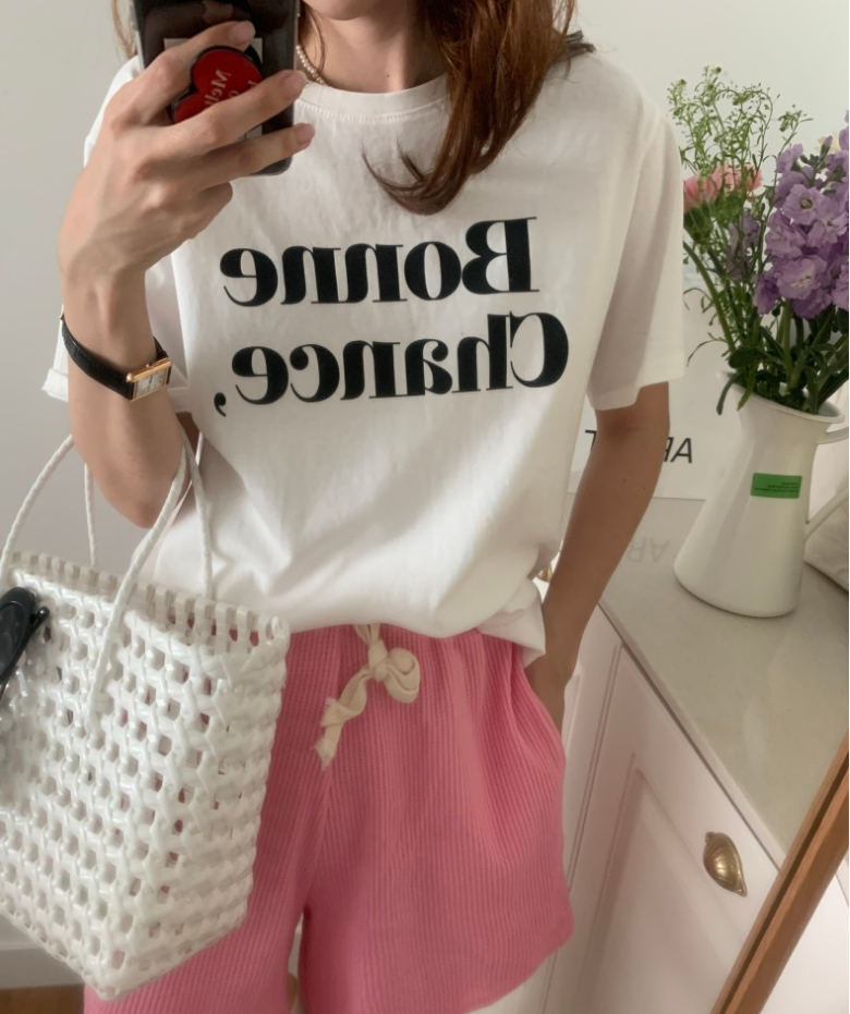 【一部即納】Bonne Chance ロゴTシャツ