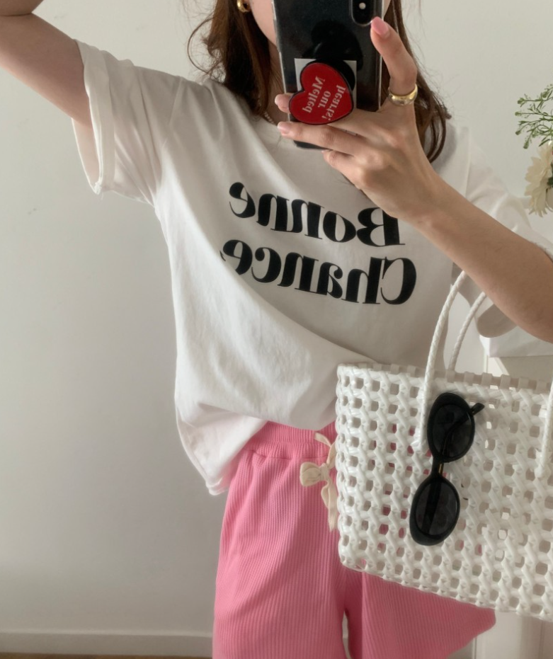 【一部即納】Bonne Chance ロゴTシャツ