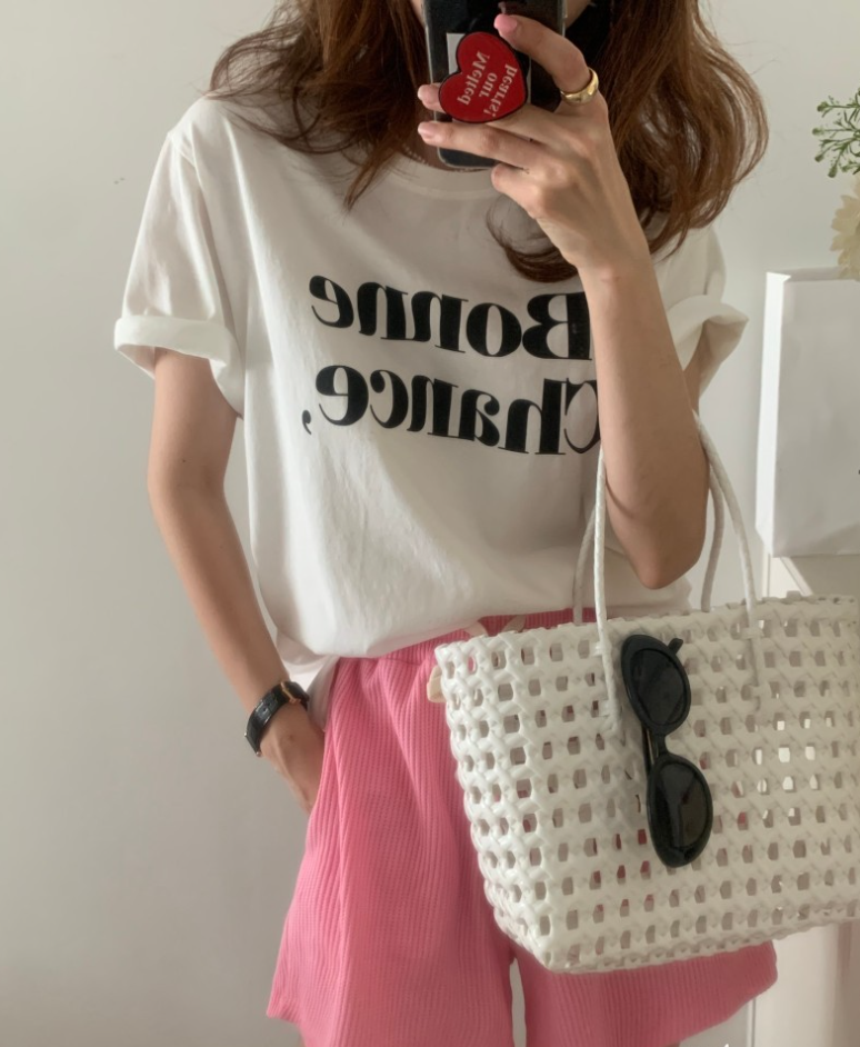 【一部即納】Bonne Chance ロゴTシャツ