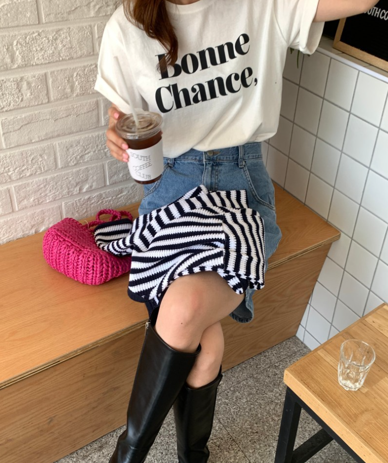 【一部即納】Bonne Chance ロゴTシャツ