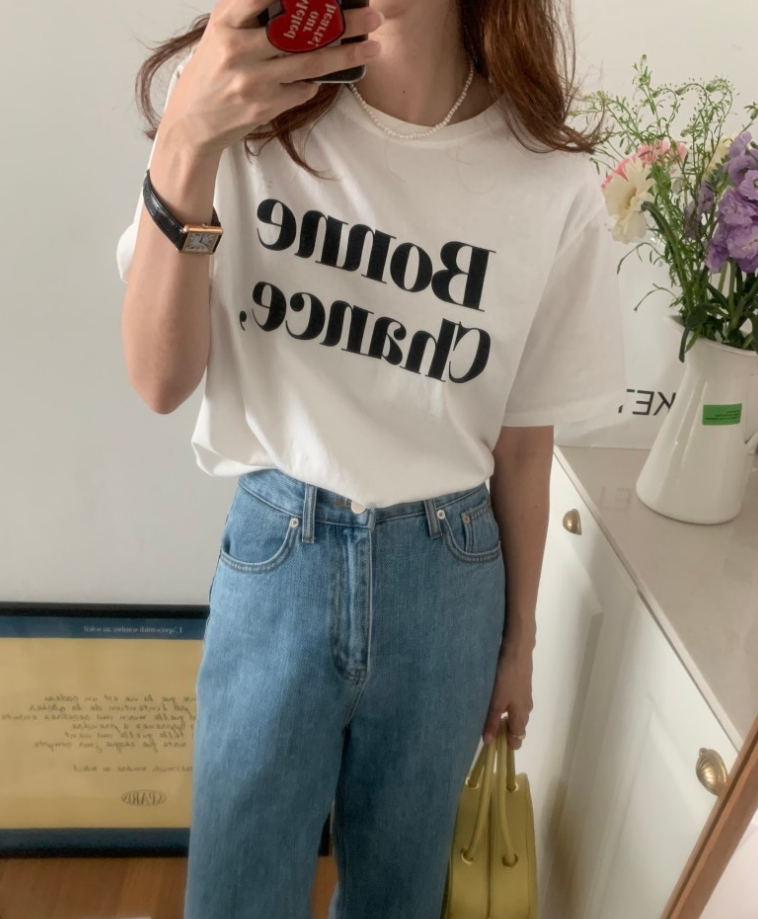 【一部即納】Bonne Chance ロゴTシャツ