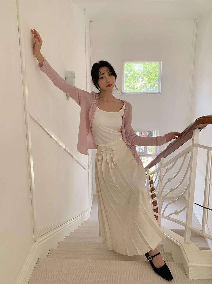 クロスストラップバックデザインキャミ