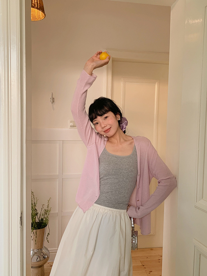 クロスストラップバックデザインキャミ