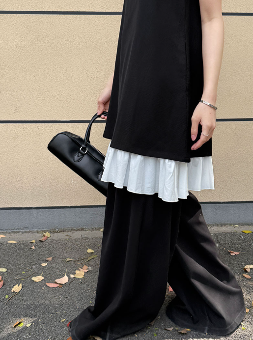 ティアードレイヤードキャミワンピース