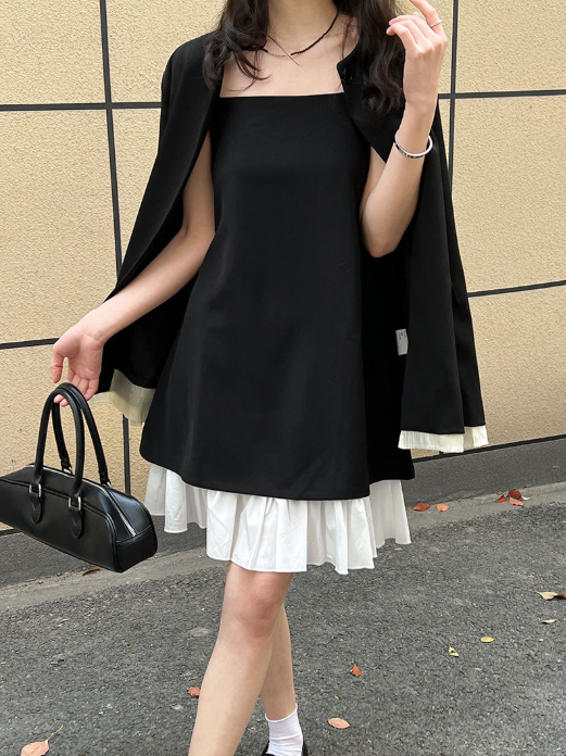 ティアードレイヤードキャミワンピース