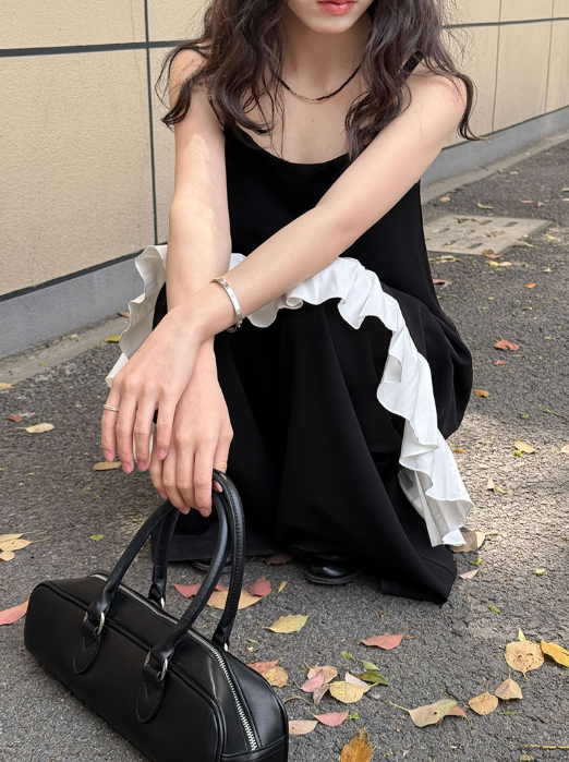 ティアードレイヤードキャミワンピース