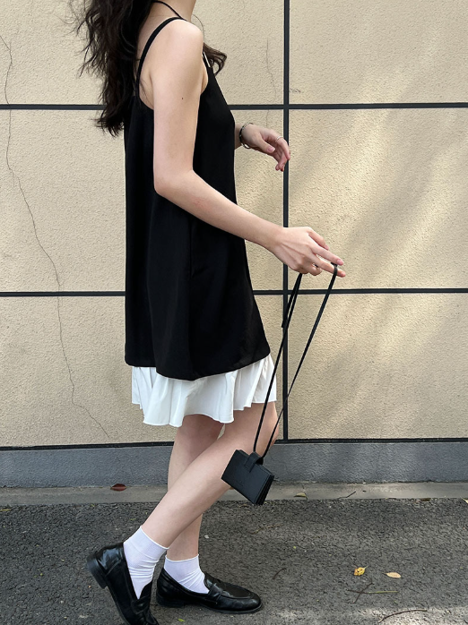 ティアードレイヤードキャミワンピース