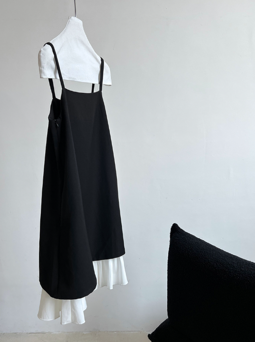 ティアードレイヤードキャミワンピース