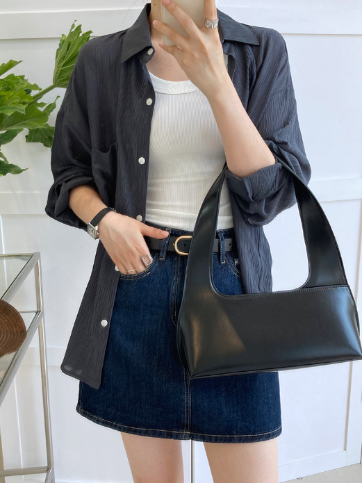 ワイドリブタンクトップ