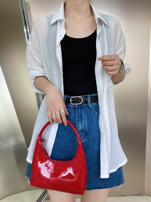 ワイドリブタンクトップ