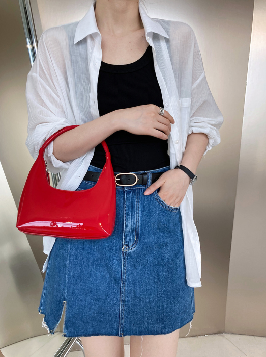 ワイドリブタンクトップ