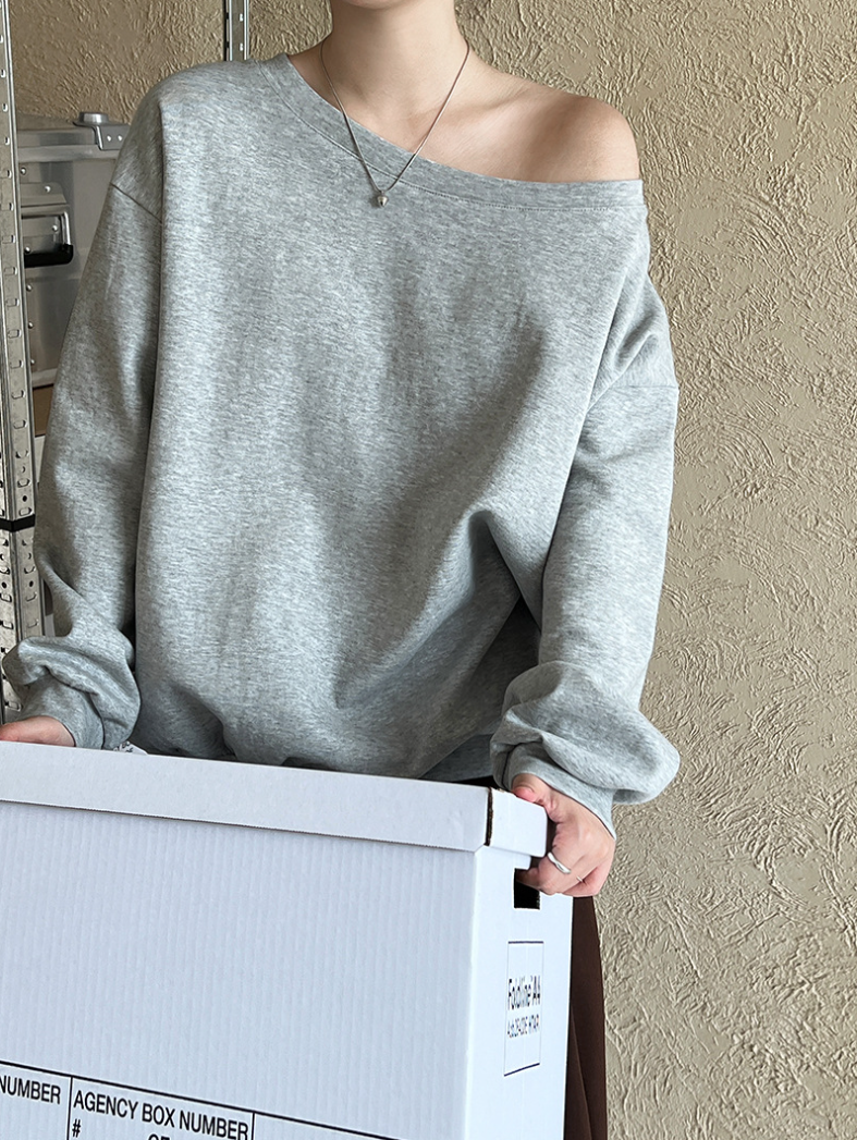 ワンショルスウェットトップス