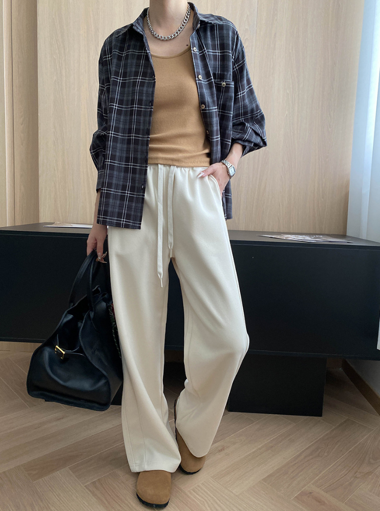 ストレートスウェットパンツ