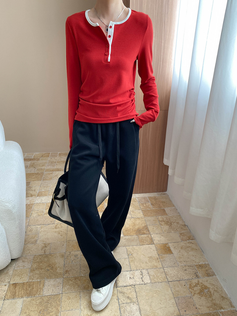 ストレートスウェットパンツ