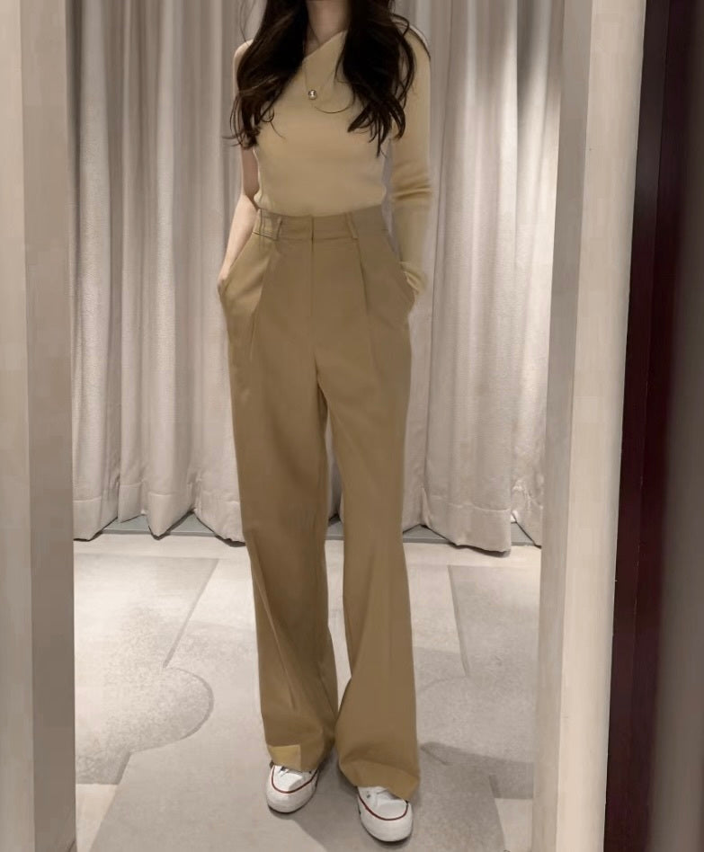 【即納】ワンショルリブカットソー