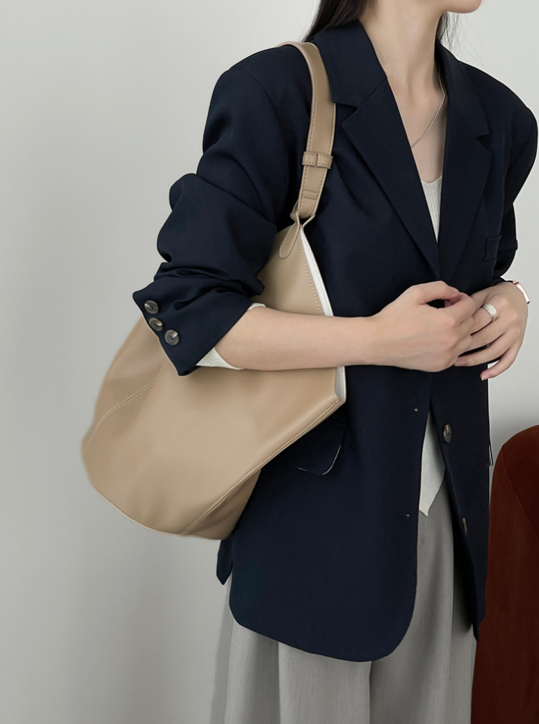 【8/29(金)12:00〜販売START】オーバーサイズシングルブレストジャケット