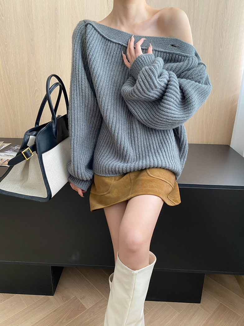 フェイクスエードAラインミニスカート