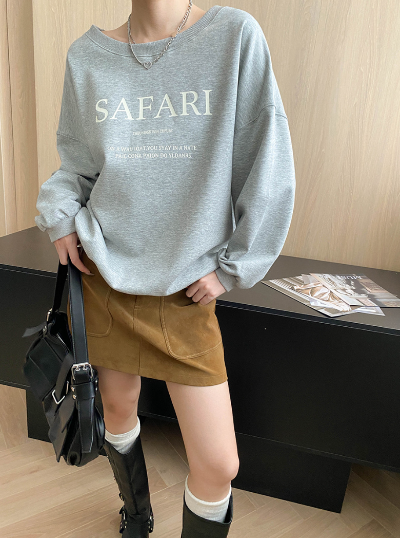 フェイクスエードAラインミニスカート