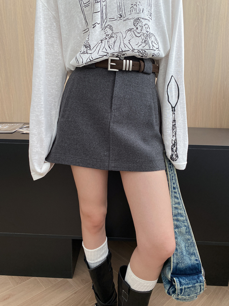 ハイウエストミニスカート