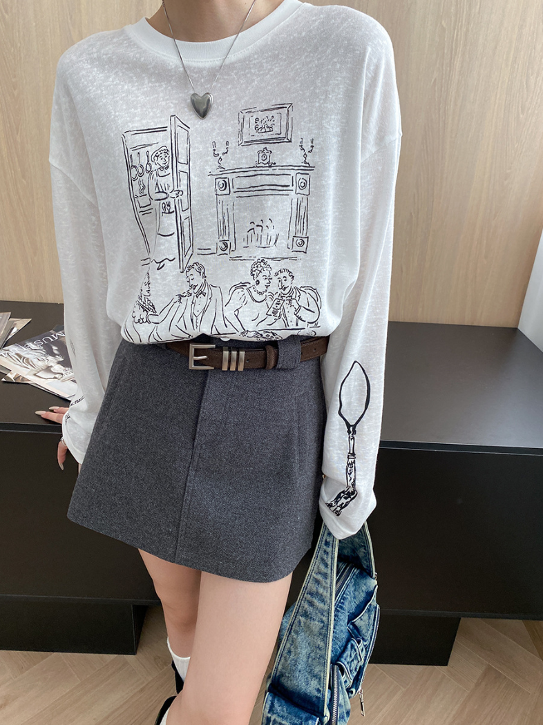 ハイウエストミニスカート