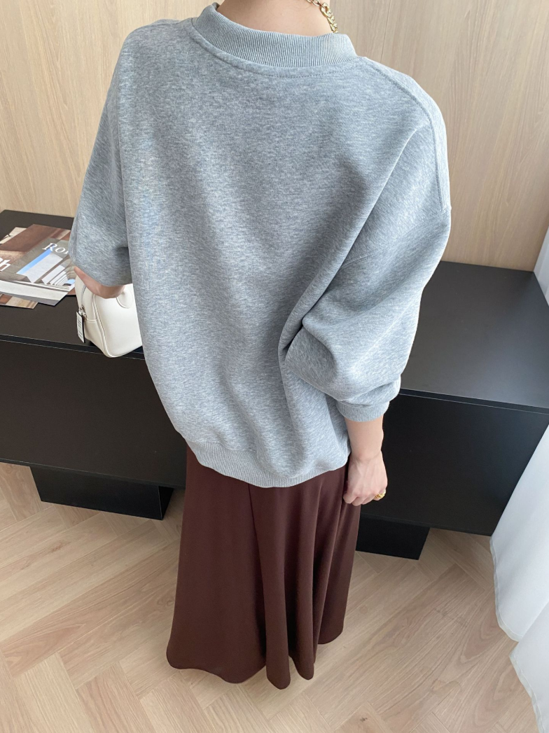 ヴィンテージ刺繍スウェットプルオーバー