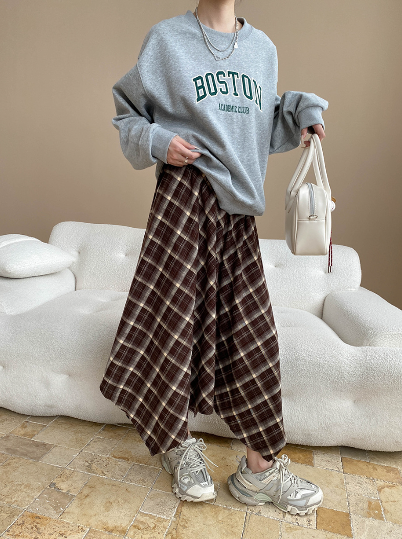 ボストンロゴオーバーサイズスウェット