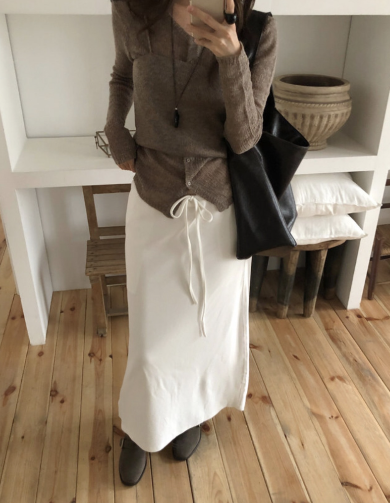 【一部即納】セミシアーカーデ×キャミソール セットトップス