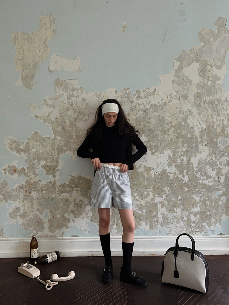 ボタンカーディガン×ノースリーブニット セットトップス