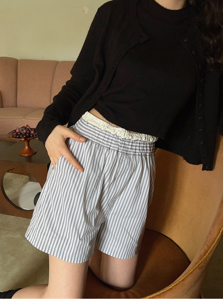 ボタンカーディガン×ノースリーブニット セットトップス