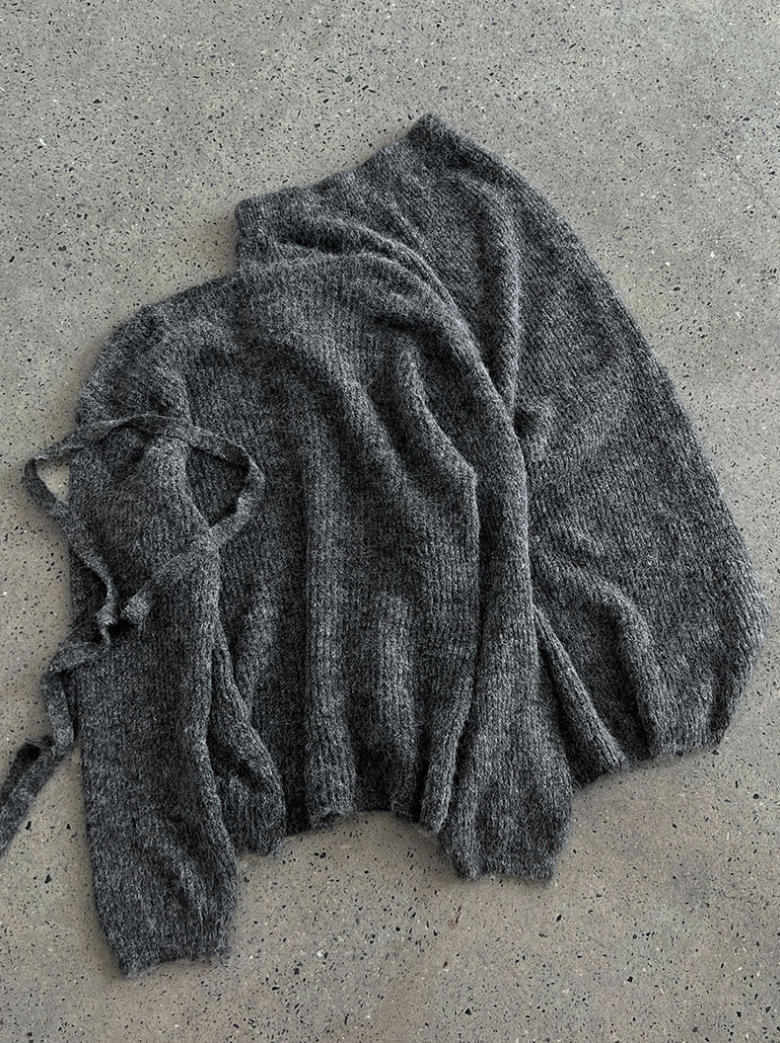 【即納】ルーズニットセットアップ