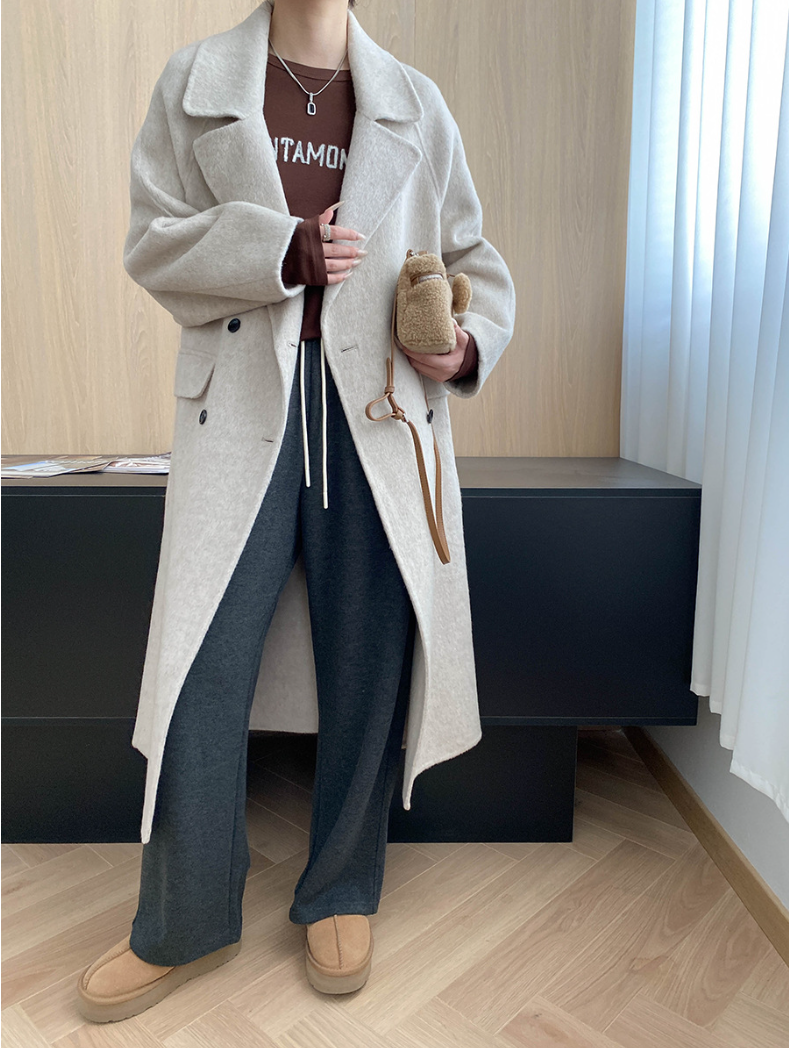 ドローストリングリラックスワイドパンツ