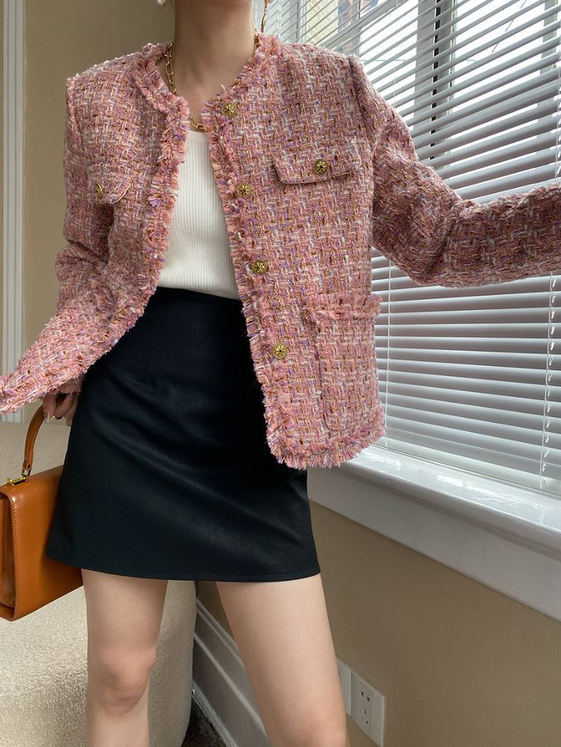 フェイクレザーミニスカート